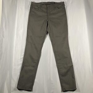 AG Adriano Goldschmied Prima Jeans Womens 32 Gray Cigarette Leg Stretch‎ Denim